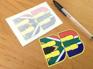 Brad Binder número de carrera 33 (par pequeño) - VENDEDOR DEL REINO UNIDO - Imagen 1 de 1