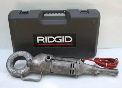 * NICE * RIDGID 700   PIPE THREADER  1/8 - 2" 12R heads and dies - Image 1 of 4