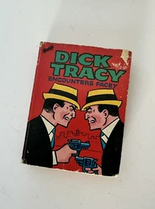 DICK TRACY ENCOUNTERS FACEY BIG LITTLE BOOK Whitman Paul S Newman - Picture 1 of 5