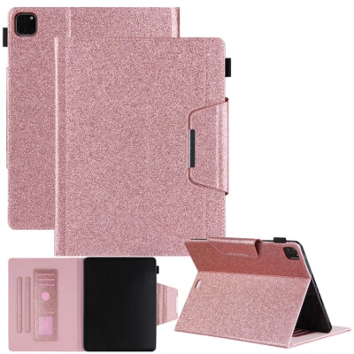 Funda de cuero con soporte tipo folio para iPad Pro 12,9" 3ª 4ª 5ª 6ª generación Air 13" M2/M3 Foto 1 de 4