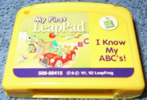 LEAPFROG - MY FIRST LEAPPAD - I KNOW MY ABC'S - GAME CARTRIDGE ONLY - NICE - Picture 1 of 3