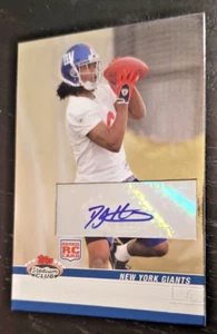 2008 Stadium Club  1/1 ONE of ONE   Rookie Autographs   Platinum #161 DJ Hall - Picture 1 of 5