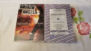 (2) TWO - SIGNED SOFTCOVER BOOKS by RICHARD K. MORGAN - Picture 1 of 3