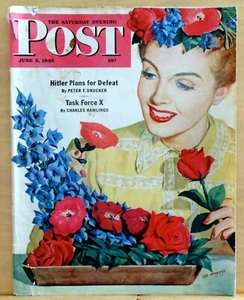 Saturday Evening Post - June 5, 1943 - Walter Brooks Mr. Ed talking horse story - Imagen 1 de 2