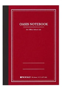 Notebook Itoya Profolio Oasis A6 - Pequeño 4,1 x 5,8 pulgadas, ladrillo OA-SM-BR Nuevo - Imagen 1 de 1