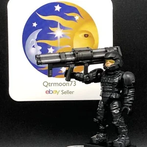 HALO Mega Bloks CLASSIC UNSC Marine (Black) FIGURE 97037 UNSC Ammo Pack 2012 - Picture 1 of 8