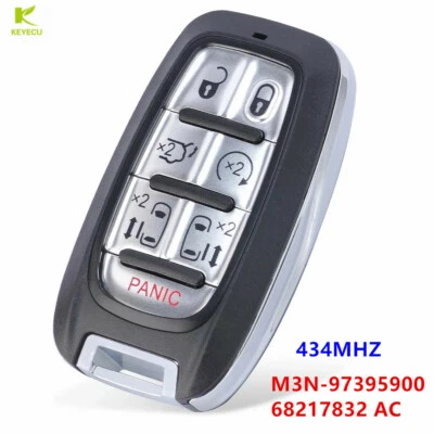 Mando a distancia de proximidad llave inteligente Chrysler Pacifica Voyager 2017-2024 68217832 Foto 1 de 4