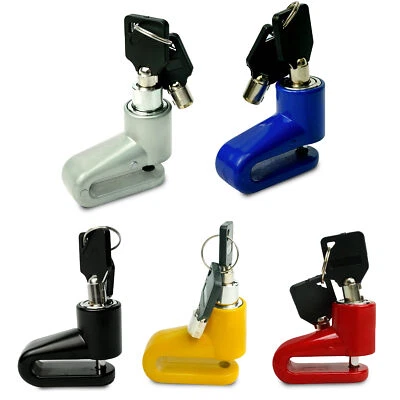 Disc Brake Lock Motorcycle Strong Disc Lock Motorbike Bike Scooter Security Lock - Image 1 of 4