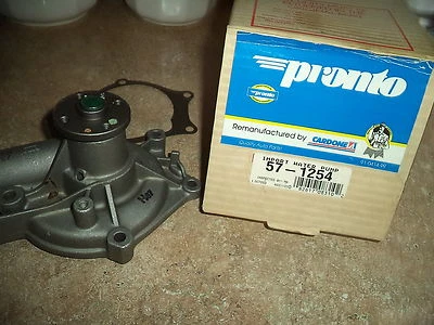 57-1254 WATER PUMP 84-91 DODGE 89-92 HYUNDAI 83-88 MITSUBISHI 84-91 PLYMOUTH Foto 1 de 4
