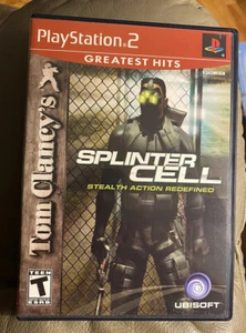 PS2 Splinter Cell Stealth Action Redefined Red Label Greatest Hits CIB - Picture 1 of 11