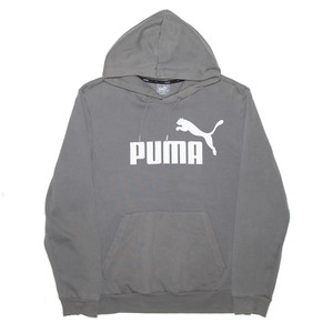 grey puma hoodie