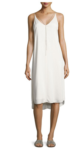 Abito trapezio nuovo con etichette $495 t di alexander wang taglia 2