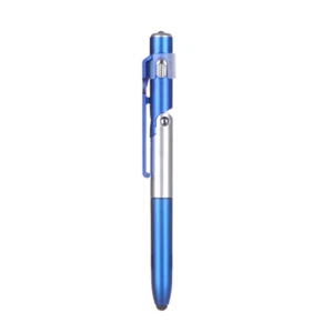 4 in 1 Multi-use LED Folding Light Screen Touch Ballpoint Pen (Blue) - Bild 1 von 4