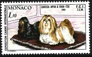 Mónaco - Exposición Internacional Canina MNH 1980 Mi. 1428 - Imagen 1 de 1