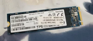 SanDisk SSD X400 M.2 2280 256Gb Model SD8SN8U-256G-1006 HP 856448-001 - Picture 1 of 1