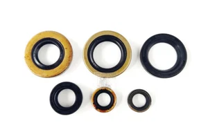 FOR Kawasaki KH100 G5-G8 1984-1987 KH125 K2-K10 1983-1997 Oil Seal Kit 6pcs New - Picture 1 of 5