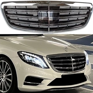 Per Mercedes Classe S W222 Night View S63 S65 Griglia Radiatore Anteriore 2014-20 AMG - Foto 1 di 17