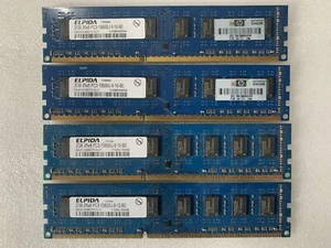 8 GB DDR3-SDRAM Elpida (EBJ21UE8BDF0-DJ-F)  -  PC3-1333 / PC-10600 - CL9 - Bild 1 von 2