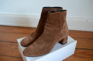 AGL Stiefeletten Siefel Attilito Gusti 40 NEU!  320,00 € Wildleder braun - Bild 1 von 3