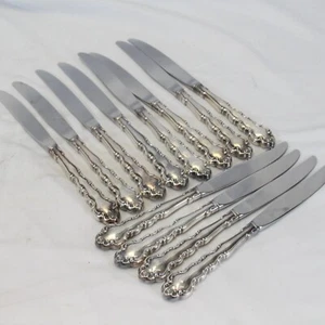 Oneida Beethoven Silverplate Dinner Knives 9" Lot of 12 Betty Crocker - Picture 1 of 5
