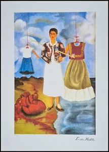 FRIDA KAHLO * Memory (Heart) * 70 x 50 cm * Lithografie * limitiert # 85/250 - Bild 1 von 7