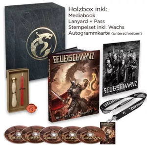 Feuerschwanz – Die Letzte Schlacht WOODEN BOX LIMITED EDITION - Picture 1 of 3