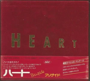 HEART Brigade Japanese gold embossed burgundy velvet Box mit Mini Single lim. ed - Bild 1 von 5