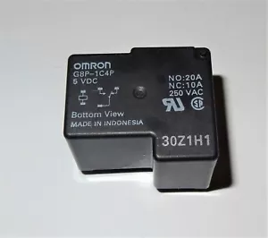 ^ 1 Stck. Relais 5VDC 20/10 A SPDT Omron - Bild 1 von 2