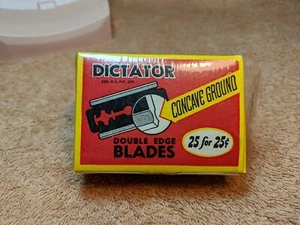 Vintage DICTATOR DE Rasierklingen NOS (25) - Bild 1 von 6
