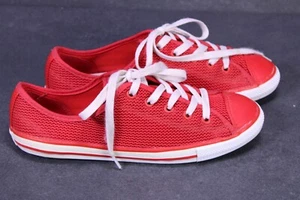 Converse All Star Dainty low Damen Sneaker Chucks Gr. 37,5 rot Mesh Netz CH3-316 - Bild 1 von 12