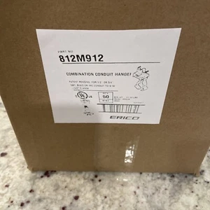 Caddy 812M912 Combination Conduit Hanger 1/2 or 3/4" x 9/16-3/4" (Box of 50) - Picture 1 of 3