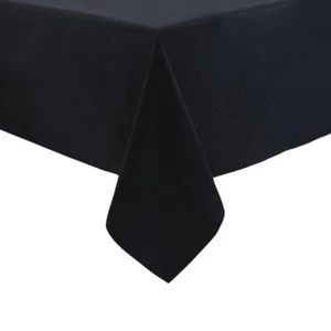 Mitre Essentials Occasions Tablecloth in Black - 100% Polyester - 90 x 90 cm - Picture 1 of 1