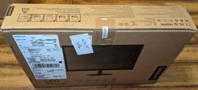 New In Sealed Box! Lenovo D22-20 21.5" FHD 1920x1080 LED Backlit LCD Monitor - Image 1 of 4