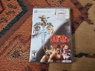 Soul Calibur 4 IV, Tekken 6 (Microsoft Xbox 360, 2008) Complete w Manuals GREAT! - Image 1 of 4