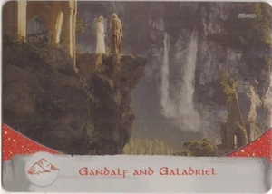 Herr der Ringe & Hobbit: SELTENE japanische SSR-002 Gandalf & Galadriel Verfolgungsjagdkarte - Bild 1 von 1