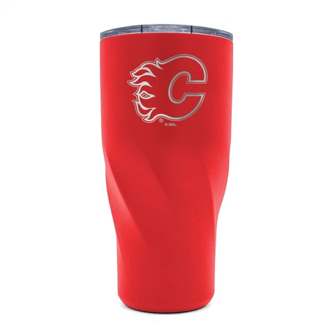 WinCraft Calgary Flames 30oz. Morgan Stainless Steel Tumbler Cover