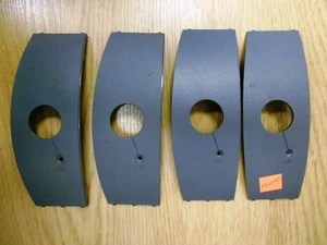 Lot of 4 - Dell Dimension 8300 Desktop Power Button Cover Enclosure Part 6H928 - Picture 1 of 7