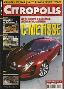 CITROPOLIS 59 CITROEN C METISSE DS CAMPING CAR 6 ROUES 45 57 RALLYE DES CASBAHS - Imagen 1 de 2