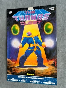 THE THANOS QUEST N°1 1992 FORUM ED ESPAGNOLE EN EXCELLENT ÉTAT - Bild 1 von 4