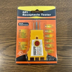 NEW Elenco GFI Receptacle Tester ST-38G - Imagen 1 de 2