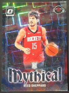 Reed Sheppard 2024-25 Panini Donruss Optic Mythical Rookie Case Hit #6 Rockets - Picture 1 of 2