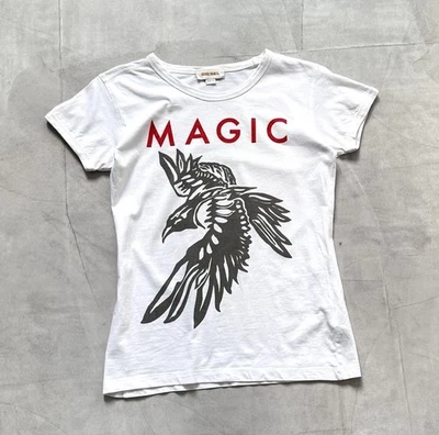 Vintage Diesel Magic Crow Printed T Shirt Hysteric Glamour Vibe - Image 1 of 4