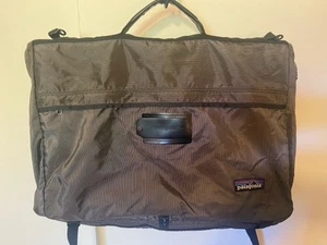 Vintage Patagonia Hanging Garment Trifold Travel Bag Brown W/ Shoulder Strap - Picture 1 of 7