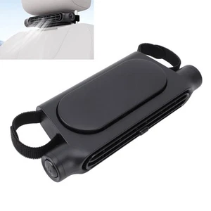 Portable USB Car Seat Cooling Fan Bladeless Low Noise For Car Backseat Headrest - Picture 1 of 12