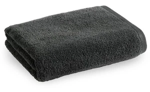 Christy Bath Towel Designer Cotton Fluffy & Velvety Quick Dry Towel Charcoal New - Picture 1 of 5