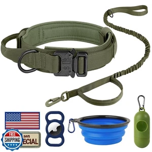 HYDEME Tactical Hundehalsband verstellbar Nylonhalsband mit Steuergriff und er - Bild 1 von 5