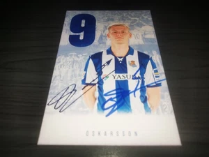 Orri Oskarsson hand signed Real Sociedad Club autograph card - Picture 1 of 2