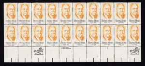 2095 Horace Moses Plate Block of 20 20¢ Stamps MNH 1984 - Picture 1 of 4