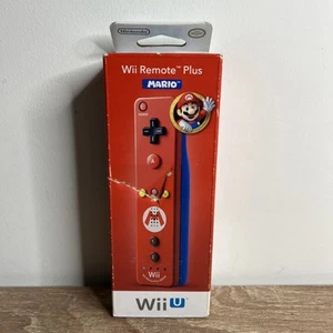 Nintendo Wii U Motion Plus Remote MARIO Edition OEM BRAND NEW SEALED - Picture 1 of 5