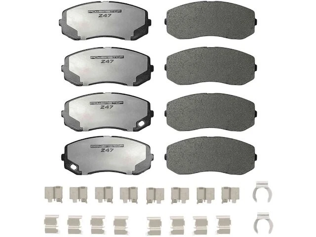 Juego de pastillas de freno para Mitsubishi Fuso FE140 FE120 FE125 FE145 FE145CC FE180 HW78F2 Foto 1 de 1